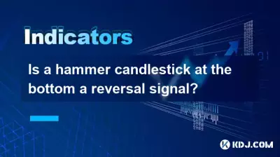 Is a hammer candlestick at the bottom a reversal signal?
