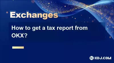 How to get a tax report from OKX?