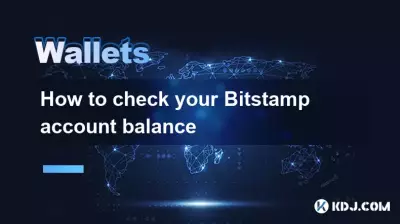 Comment vérifier le solde de votre compte Bitstamp Comment vérifier le solde de votre compte Bitstamp