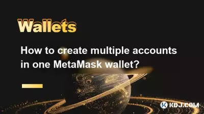 如何在一个元掩体钱包中创建多个帐户? 如何在一个元掩体钱包中创建多个帐户?