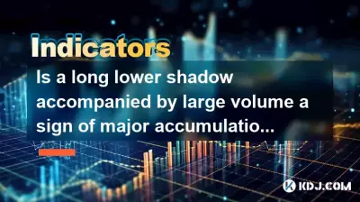 Is a long lower shadow accompanied by large volume a sign of major accumulation or selling? Is a long lower shadow accompanied by large volume a sign of major accumulation or selling?