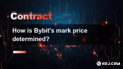 How is Bybit's mark price determined?
