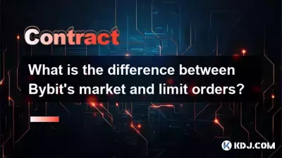 What is the difference between Bybit's market and limit orders? What is the difference between Bybit's market and limit orders?