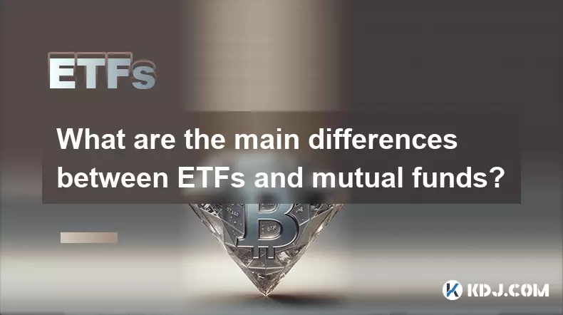 Was sind die Hauptunterschiede zwischen ETFs und Investmentfonds? Was sind die Hauptunterschiede zwischen ETFs und Investmentfonds?