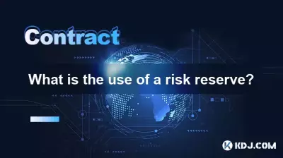 What is the use of a risk reserve? What is the use of a risk reserve?