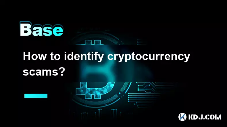 How to identify cryptocurrency scams? How to identify cryptocurrency scams?