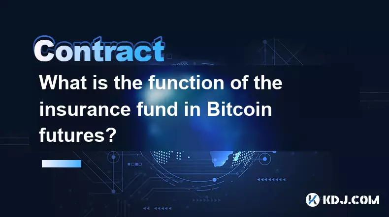 Was ist die Funktion des Versicherungsfonds in Bitcoin -Futures? Was ist die Funktion des Versicherungsfonds in Bitcoin -Futures?
