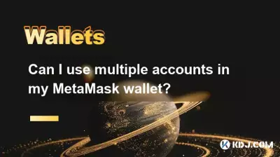 我可以在我的metamask钱包中使用多个帐户吗？
