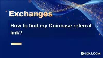 How to find my Coinbase referral link?
