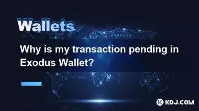 Pourquoi ma transaction est-elle en attente dans Exodus Wallet ? Pourquoi ma transaction est-elle en attente dans Exodus Wallet ?