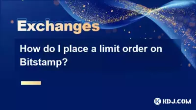 How do I place a limit order on Bitstamp?