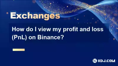 How do I view my profit and loss (PnL) on Binance?