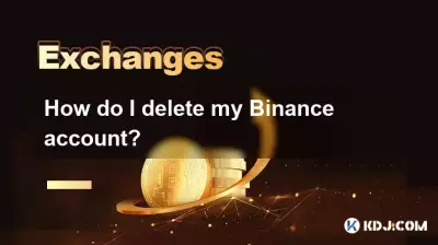 How do I delete my Binance account?