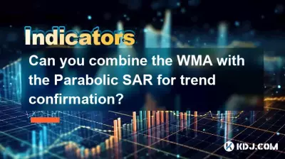 추세 확인을 위해 WMA와 Parabolic SAR을 결합할 수 있습니까?