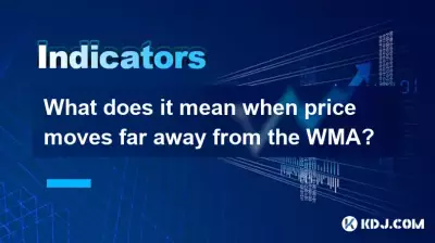 価格が WMA から大きく離れることは何を意味しますか?
