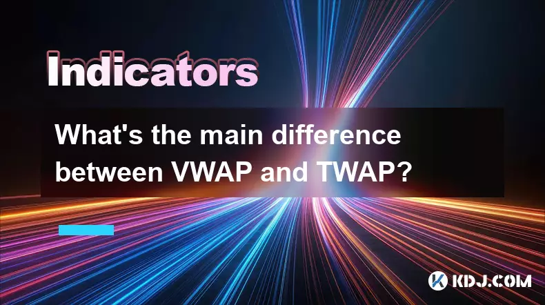 Was ist der Hauptunterschied zwischen VWAP und TWAP? Was ist der Hauptunterschied zwischen VWAP und TWAP?