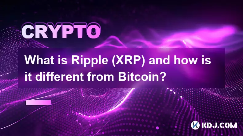 リップル (XRP) とは何ですか? Bitcoin との違いは何ですか? リップル (XRP) とは何ですか? Bitcoin との違いは何ですか?