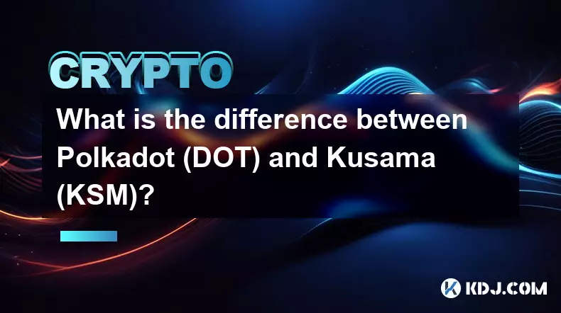 ポルカドット (DOT) とクサマ (KSM) の違いは何ですか? ポルカドット (DOT) とクサマ (KSM) の違いは何ですか?