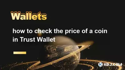 如何在 Trust Wallet 中查看代币的价格