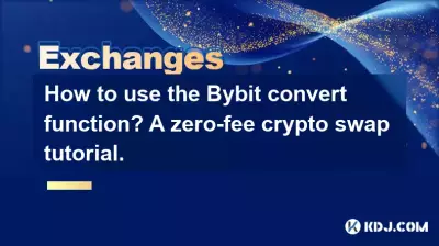 How to use the Bybit convert function? A zero-fee crypto swap tutorial.