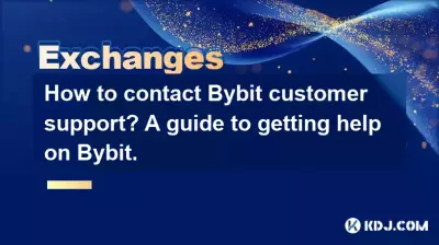 How to contact Bybit customer support? A guide to getting help on Bybit.