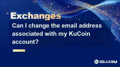 Can I change the email address associated with my KuCoin account?