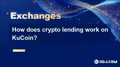 How does crypto lending work on KuCoin?