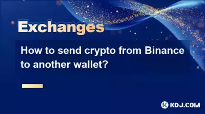 Wie sende ich Krypto von Binance an eine andere Wallet?