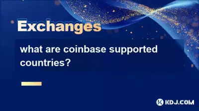 Welche Länder werden von Coinbase unterstützt?