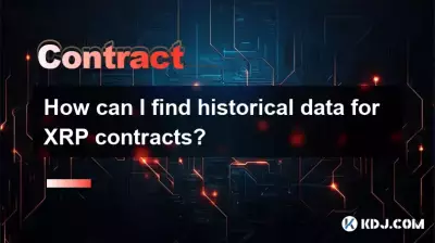 How can I find historical data for XRP contracts? How can I find historical data for XRP contracts?