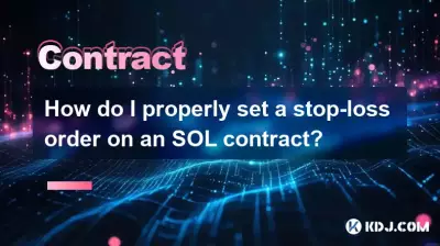 How do I properly set a stop-loss order on an SOL contract? How do I properly set a stop-loss order on an SOL contract?