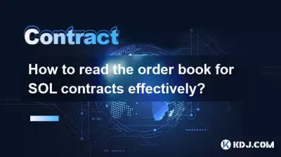 How to read the order book for SOL contracts effectively? How to read the order book for SOL contracts effectively?