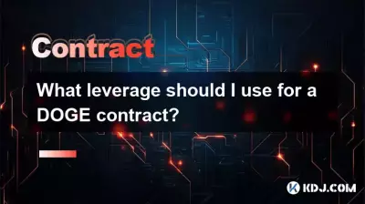Quel effet de levier dois-je utiliser pour un contrat DOGE ? Quel effet de levier dois-je utiliser pour un contrat DOGE ?