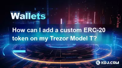 如何在 Trezor Model T 上添加自定义 ERC-20 代币？