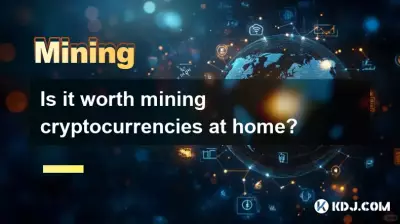 Is it worth mining cryptocurrencies at home?