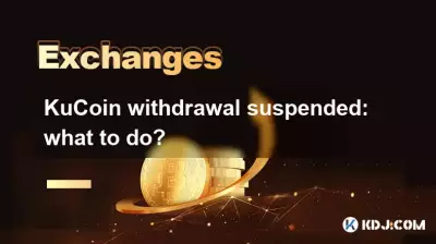 Retrait KuCoin suspendu : que faire ?