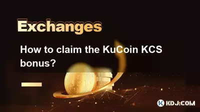 KuCoin KCS 보너스를 청구하는 방법은 무엇입니까? KuCoin KCS 보너스를 청구하는 방법은 무엇입니까?