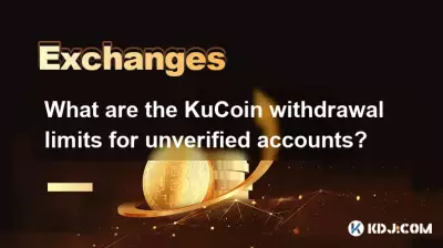 What are the KuCoin withdrawal limits for unverified accounts?