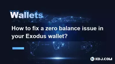 출애굽기 지갑의 잔액이 0인 문제를 해결하는 방법은 무엇입니까?