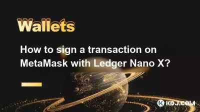 How to sign a transaction on MetaMask with Ledger Nano X? How to sign a transaction on MetaMask with Ledger Nano X?