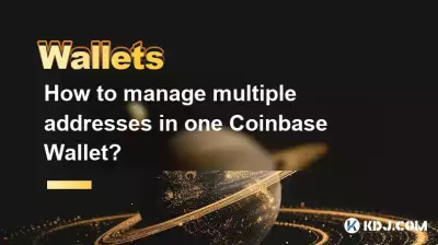 Comment gérer plusieurs adresses dans un seul portefeuille Coinbase ?