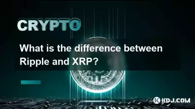 Quelle est la différence entre Ripple et XRP ? Quelle est la différence entre Ripple et XRP ?