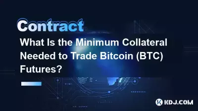 Bitcoin(BTC) 선물 거래에 필요한 최소 담보는 얼마입니까? Bitcoin(BTC) 선물 거래에 필요한 최소 담보는 얼마입니까?