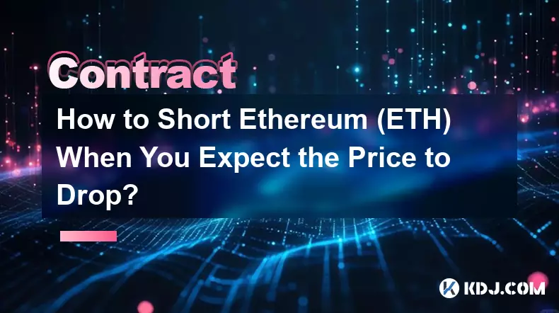 Comment vendre à découvert l’Ethereum (ETH) lorsque vous vous attendez à ce que le prix baisse ? Comment vendre à découvert l’Ethereum (ETH) lorsque vous vous attendez à ce que le prix baisse ?