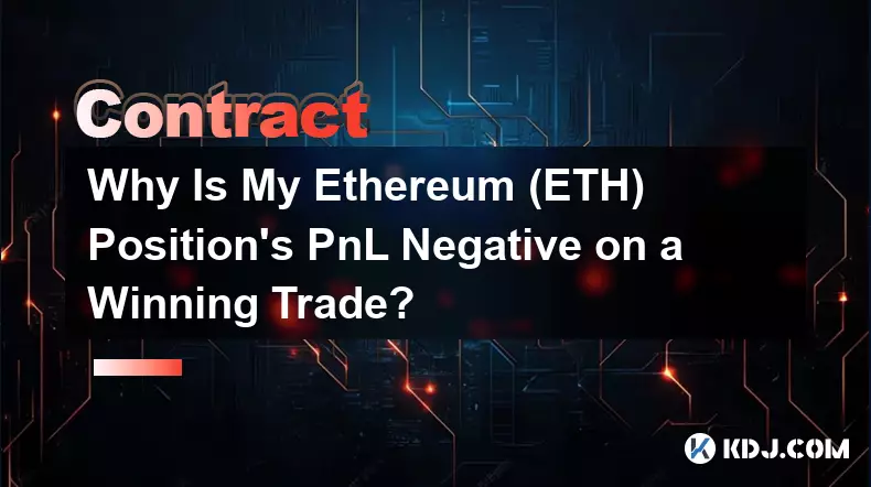 為什麼我的以太坊 (ETH) 頭寸在盈利交易中盈虧為負? 為什麼我的以太坊 (ETH) 頭寸在盈利交易中盈虧為負?