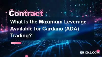 What Is the Maximum Leverage Available for Cardano (ADA) Trading? What Is the Maximum Leverage Available for Cardano (ADA) Trading?