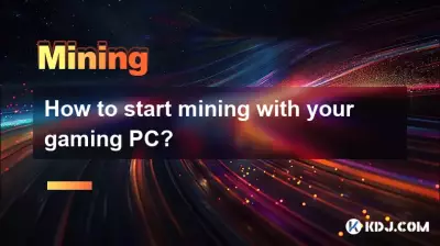 Wie starte ich mit dem Mining mit deinem Gaming-PC? Wie starte ich mit dem Mining mit deinem Gaming-PC?