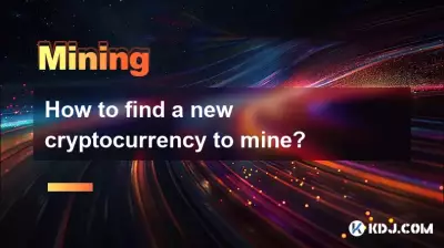 Comment trouver une nouvelle cryptomonnaie à exploiter ?