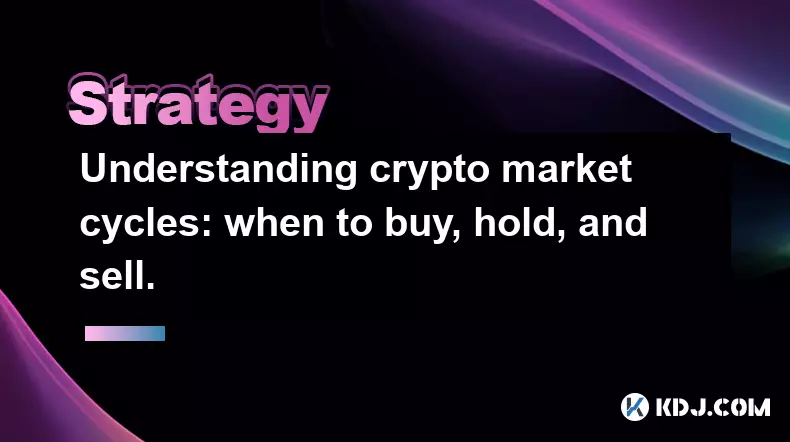 Comprendre les cycles du marché des cryptomonnaies : quand acheter, conserver et vendre.