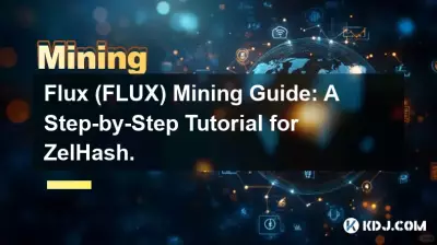 Flux (FLUX) 挖礦指南:ZelHash 分步教程。 Flux (FLUX) 挖礦指南:ZelHash 分步教程。
